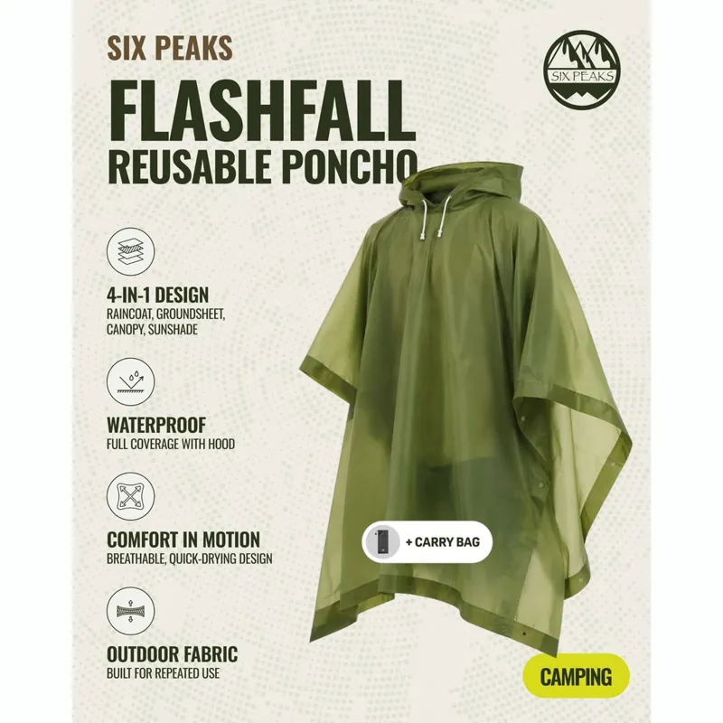 SIX PEAKS PVC Poncho-1