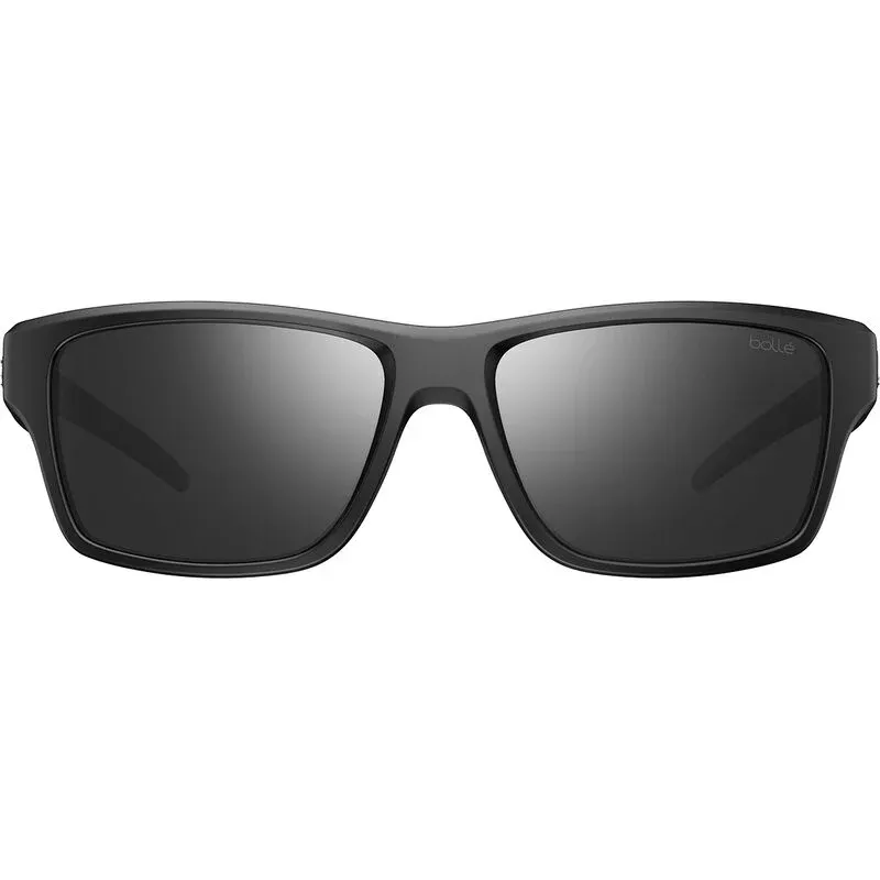 BOLLE Status Med Sunglasses Black Matte - TNS Polarized-1