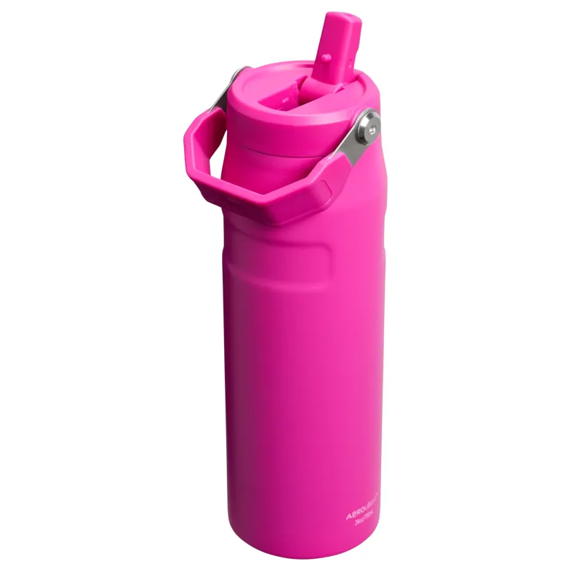 STANLEY Ice Flow Flip Straw Bottle 0.7L Violet Blossom-1