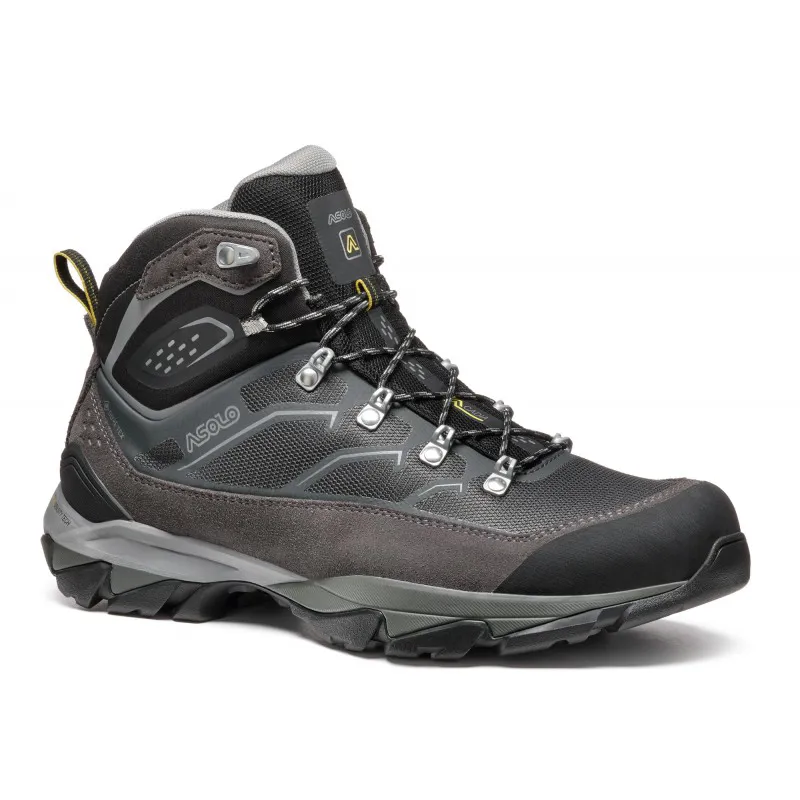 ASOLO Acadia Mid GORE-TEX Waterproof Boot in Graphite/Black