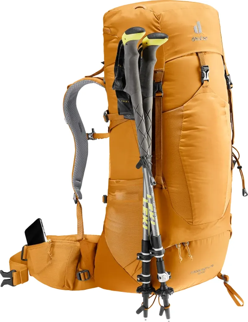 DEUTER Aircontact 40+10 Litre in amber-maple-4