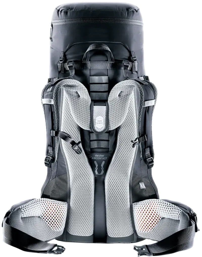 DEUTER Women's Aircontact Lite 45+10 SL in Black-Graphite-1