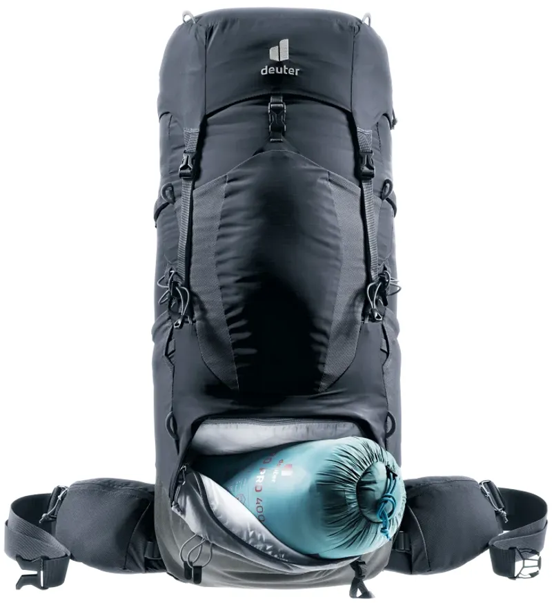 DEUTER Women's Aircontact Lite 45+10 SL in Black-Graphite-5