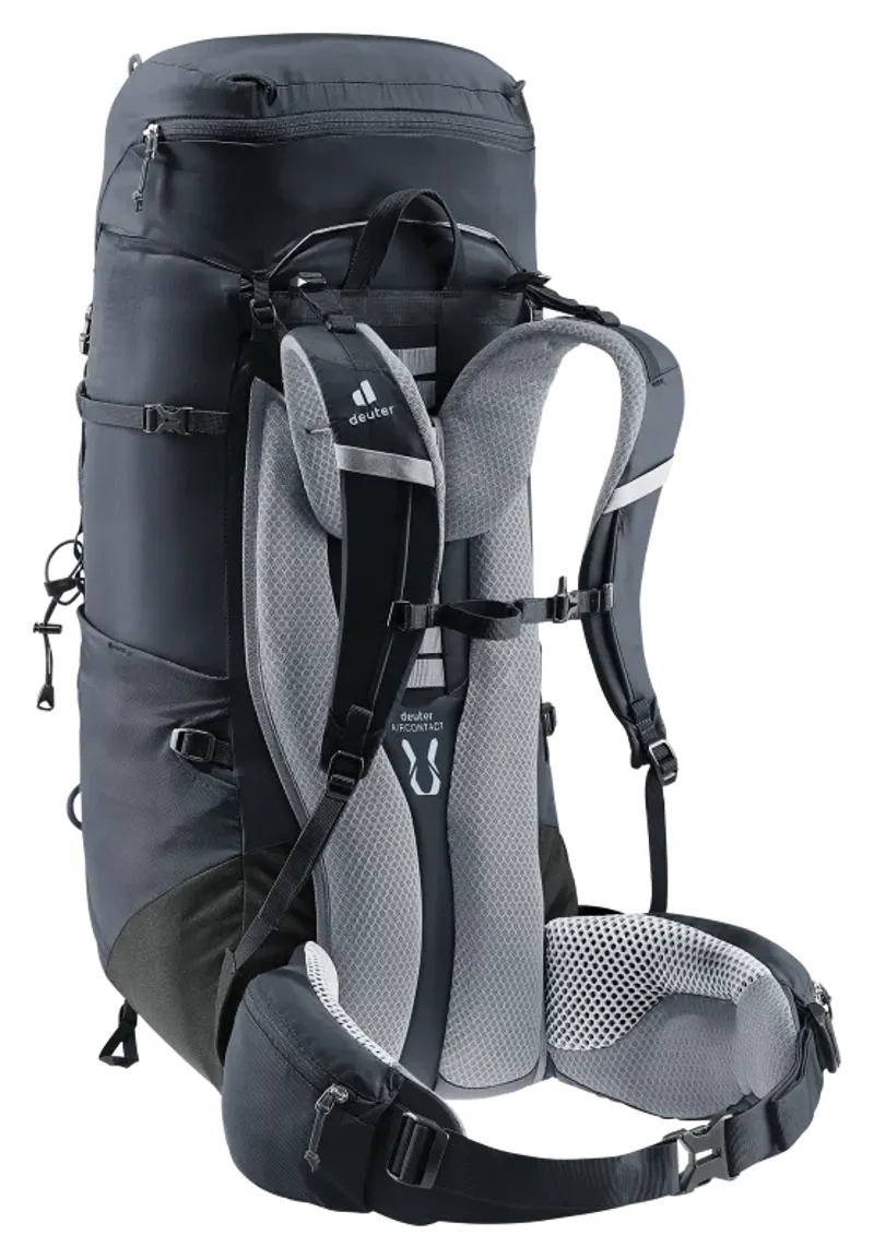 DEUTER Aircontact Lite 50+10 in Black-Graphite-2
