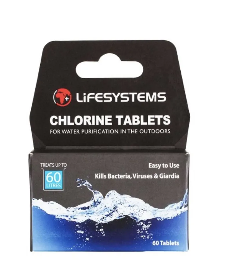 Lifesystems Chlorine Water Purification Tablets  