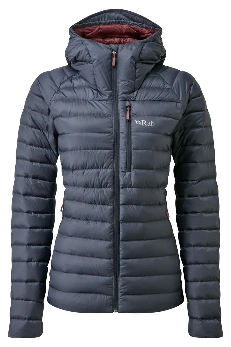 Rab women's microlight parka indigo store