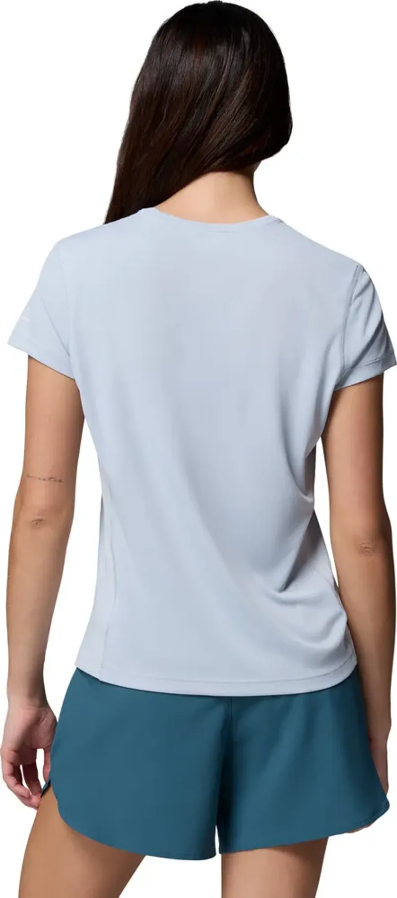 COLUMBIA Women's Zero Rules Technical T-Shirt in Cirrus Grey-1