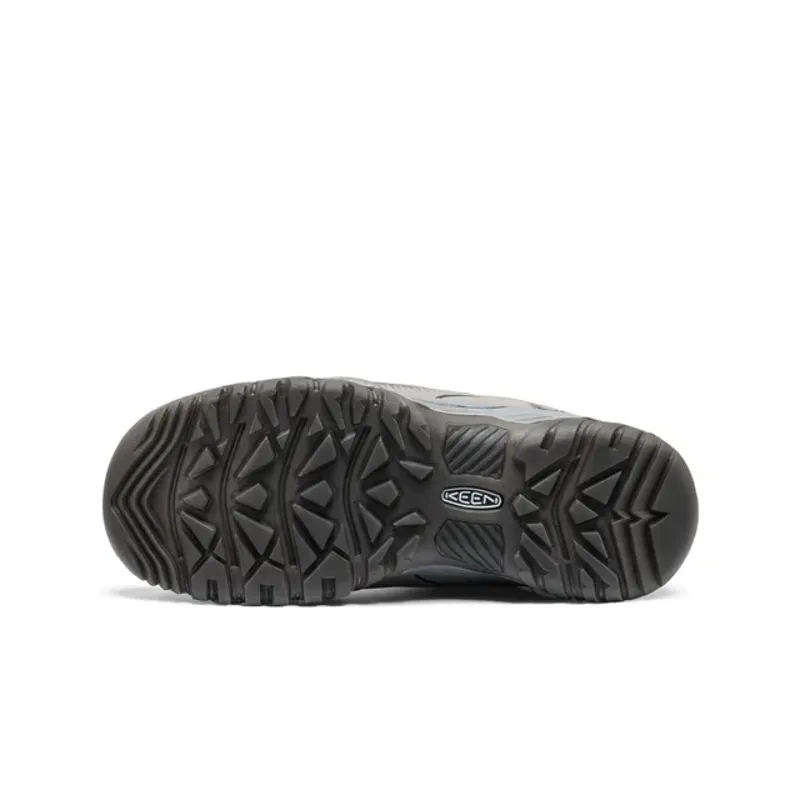 KEEN Women's Targhee IV Waterproof shoe in Steel Grey/Lily pad-4