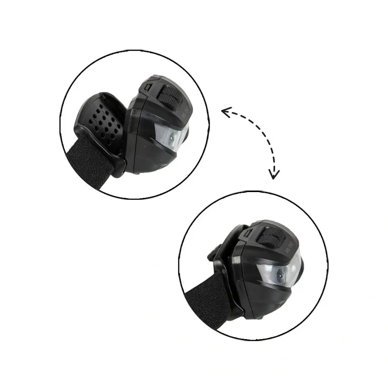 MIL TEC  CREE XPE Led Head Torch With Red Light-1