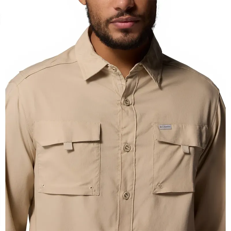COLUMBIA Silver Ridge Utility Shirt in Ancient Fossil-2