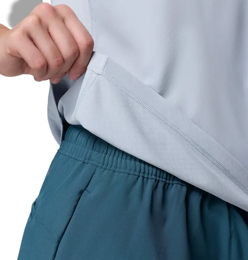 COLUMBIA Women's Zero Rules Technical T-Shirt in Cirrus Grey-3