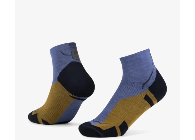 BUFF Merino Wool Lightweight Crew Quarter Sock's in Blue