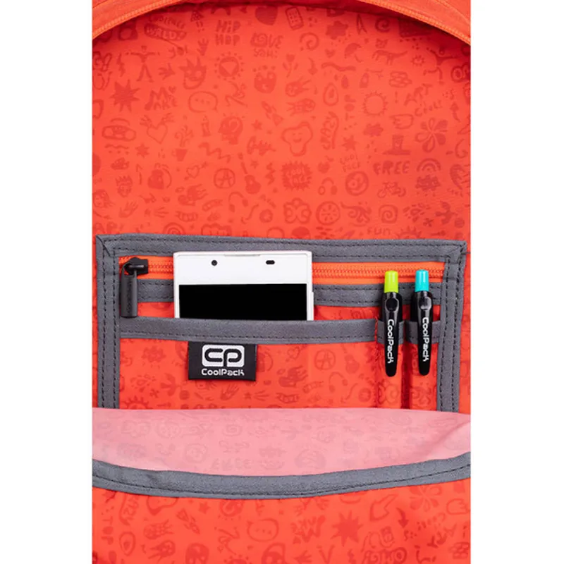 COOLPACK Rider Backpack in Orange-3
