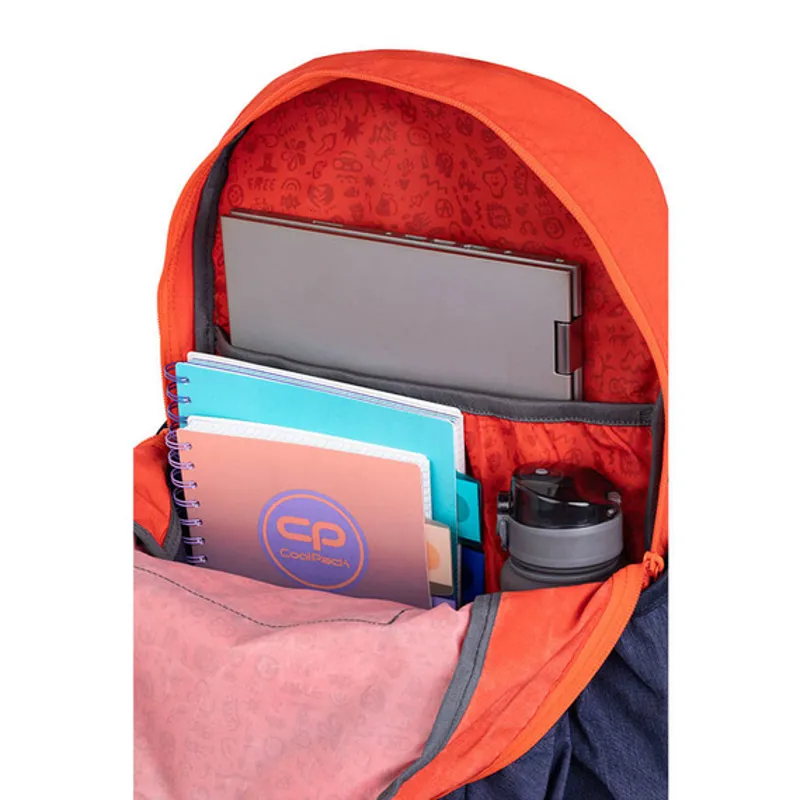 COOLPACK Rider Backpack in Orange-4