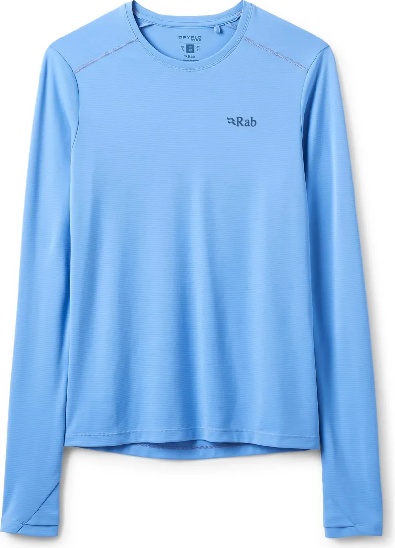 RAB Force Women's UPF40 Long Sleeve T-Shirt in Bluebird