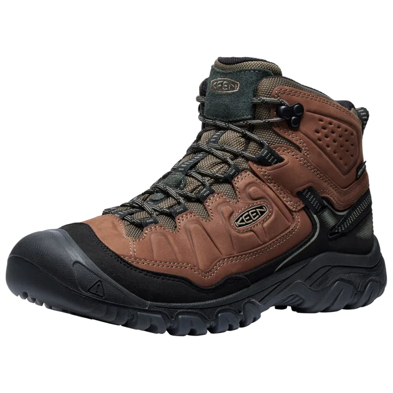 Keen Targhee IV Mid Waterproof Boot in Bison/Black-1