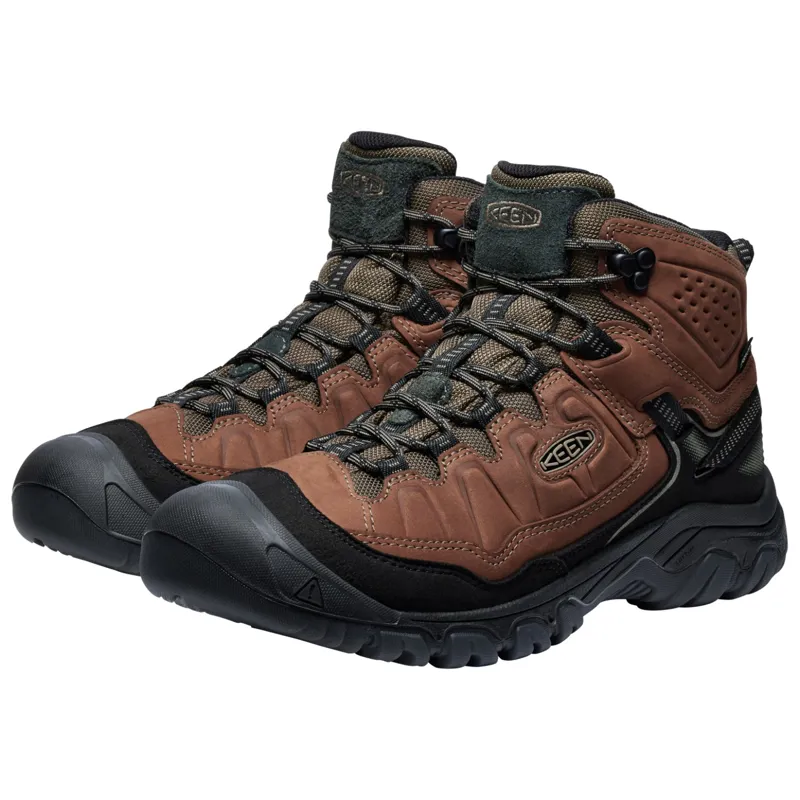 Keen Targhee IV Mid Waterproof Boot in Bison/Black-4