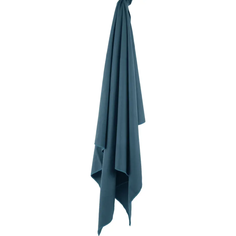 LIFEVENTURE Recycled SoftFibre Trek Towel Blue Giant-1