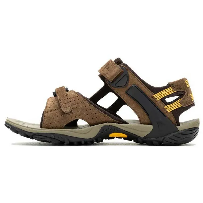 MERRELL Kahuna III Trekking Sandal in Earth/Espresso-1