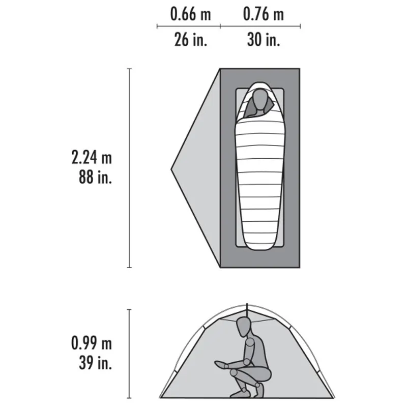 MSR ELIXIR 1 V3 Backpacking Tent-3