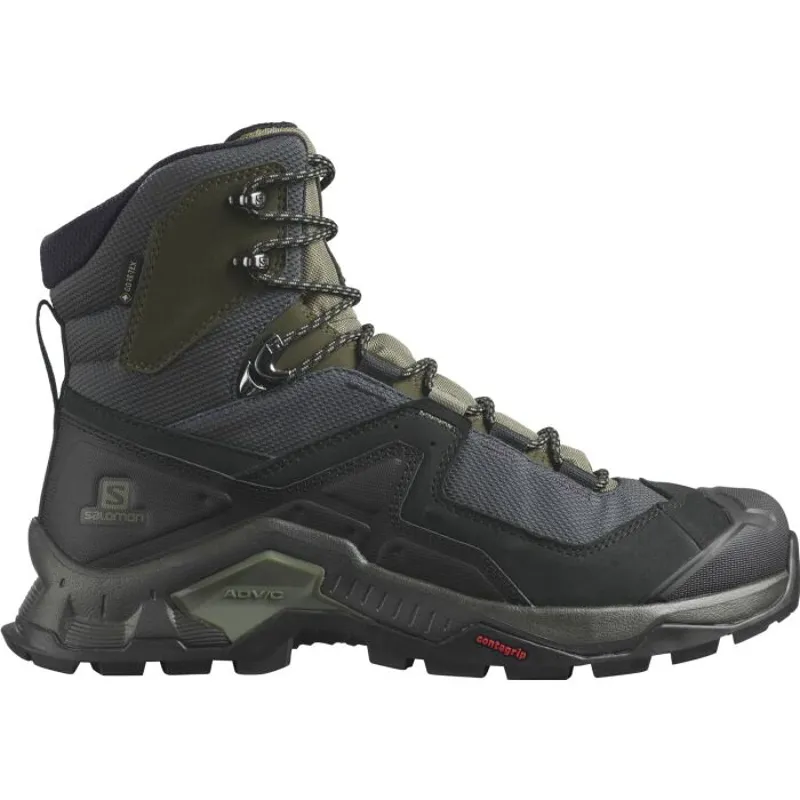 SALOMON Quest Element GTX in Black/Deep Lichen Olive/Olive Night