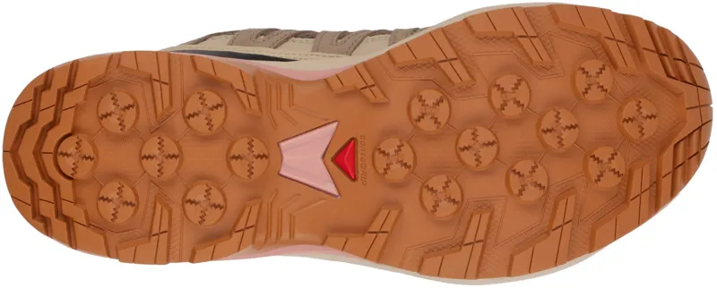 SALOMON X-Adventure Recon Gore-Tex Waterproof shoe in Falcon/Desert Tan/Hyma Pink-1