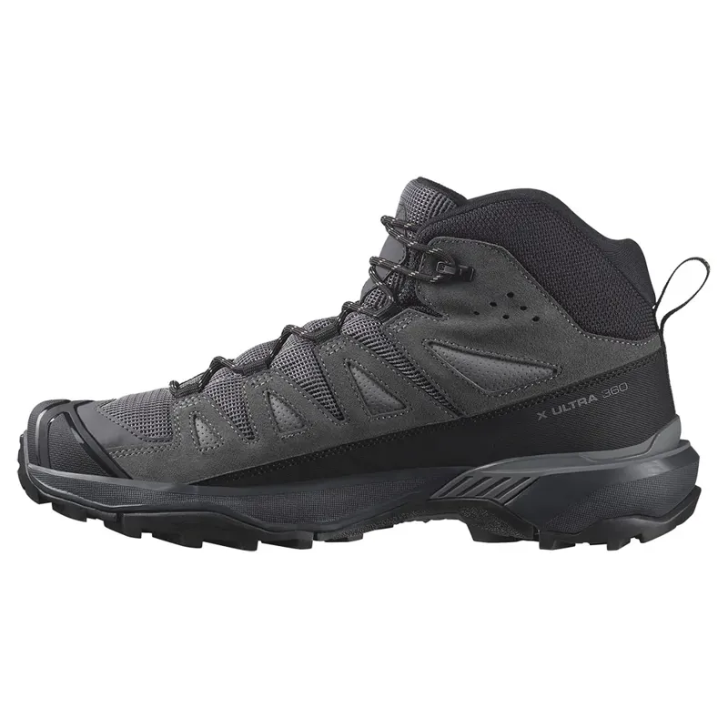 SALOMON X Ultra 360 Mid Gore-Tex Leather Waterproof Boot in Castlerock-1
