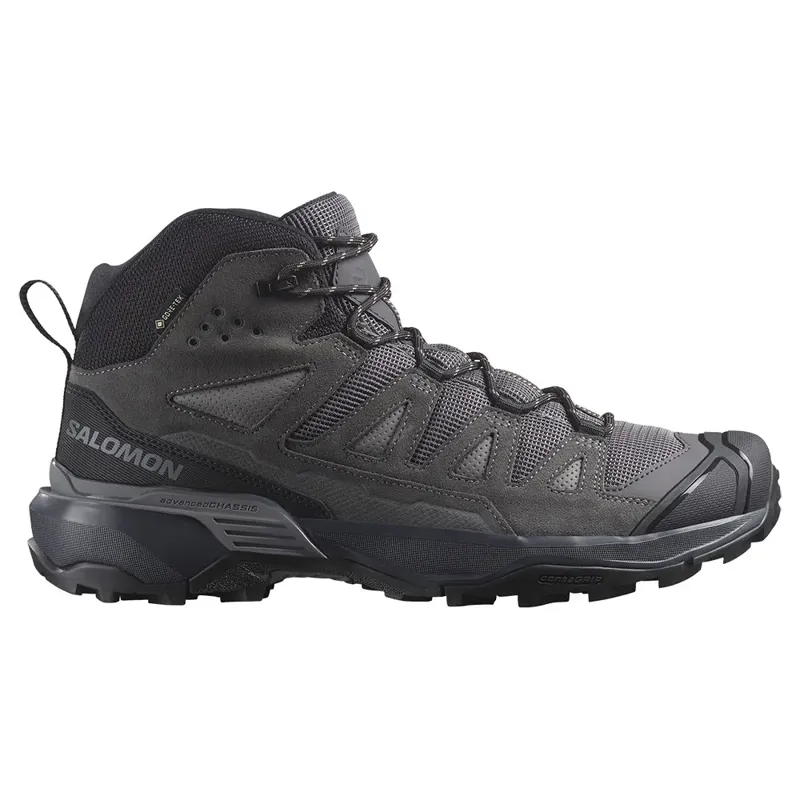 SALOMON X Ultra 360 Mid Gore-Tex Leather Waterproof Boot in Castlerock