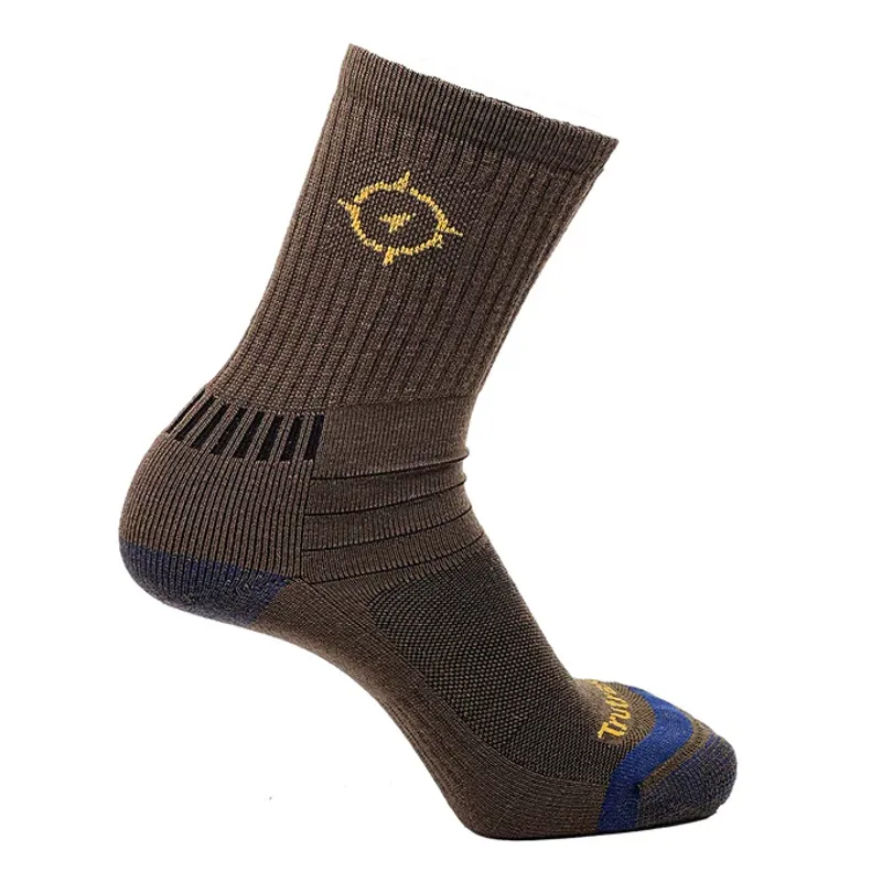 TRUTREK Merino Pro Light Weight sock in Earthbound