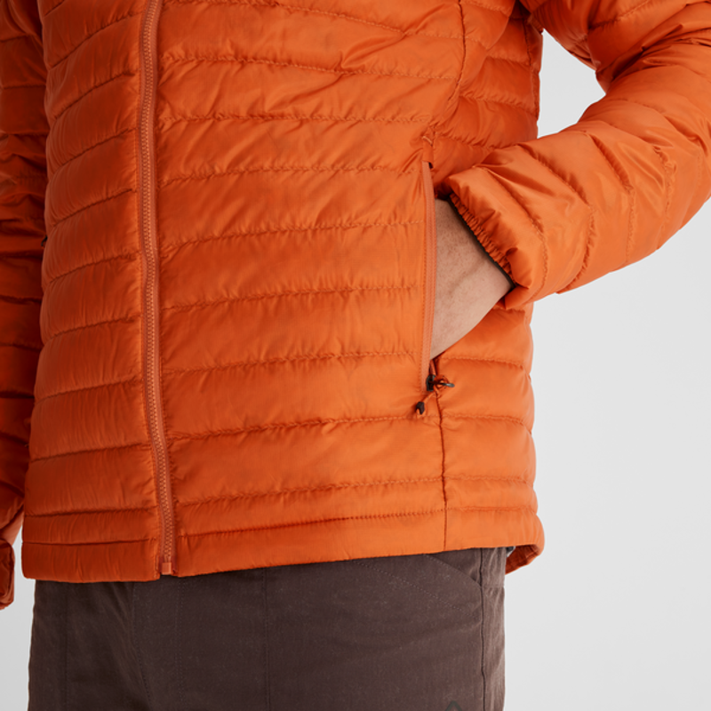 Kathmandu Heli R Down Hooded Jacket in Squash-6
