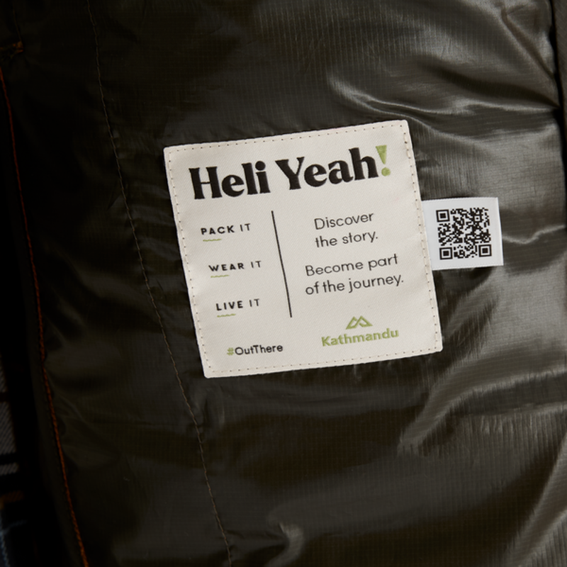 Kathmandu Heli R Down Hooded Jacket in Squash-7