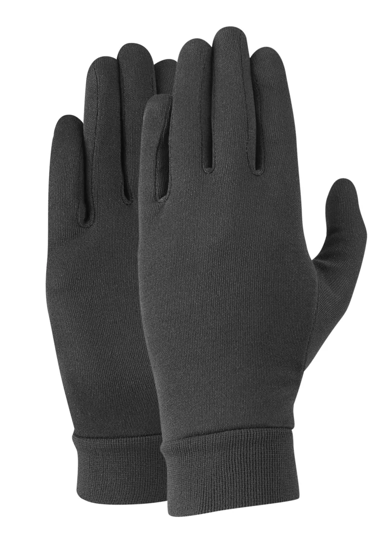Rab Silkwarm Glove Liners in Black