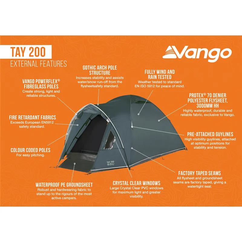 Vango Tay 200 in Deep Blue-11